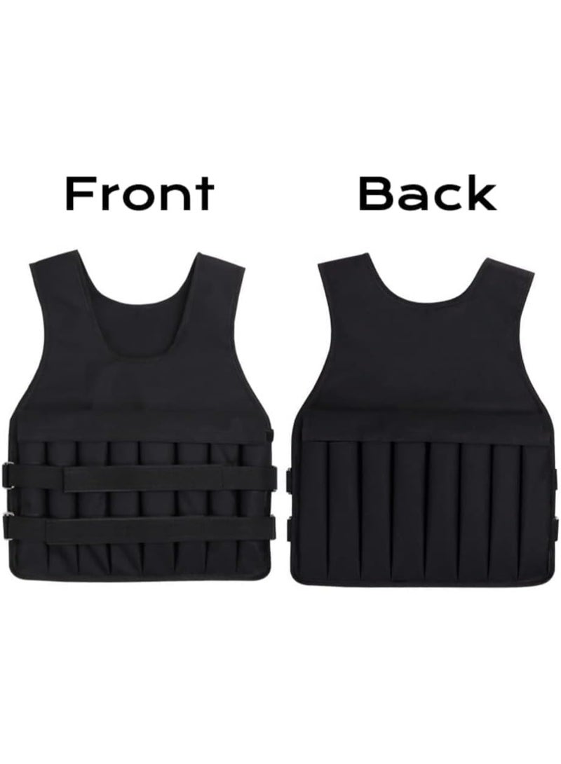 SportQ Fitness Training Equipment Adjustable Weight Vest for Strength Training Running Breathable Material Comfortable Body Perfect for Gym and Home Workout - Image 5